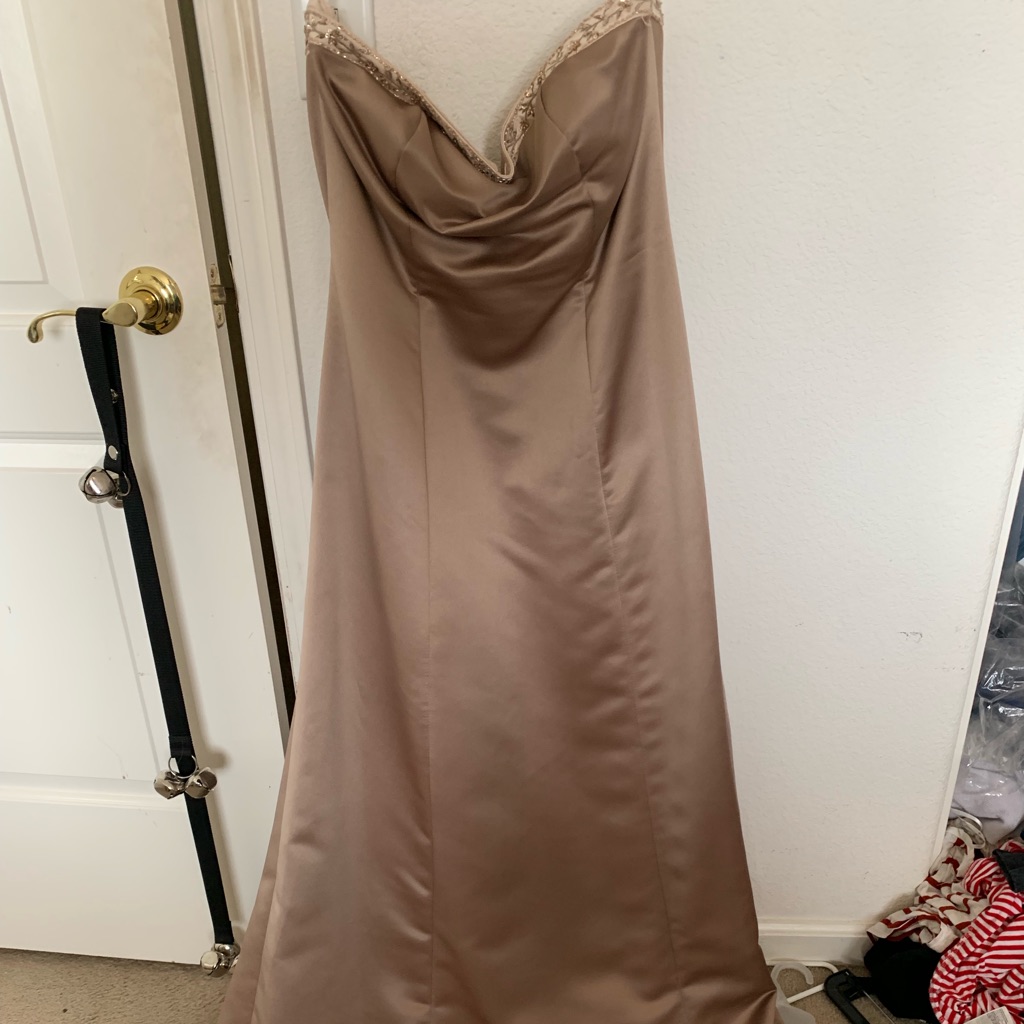 Gold Prom Dress